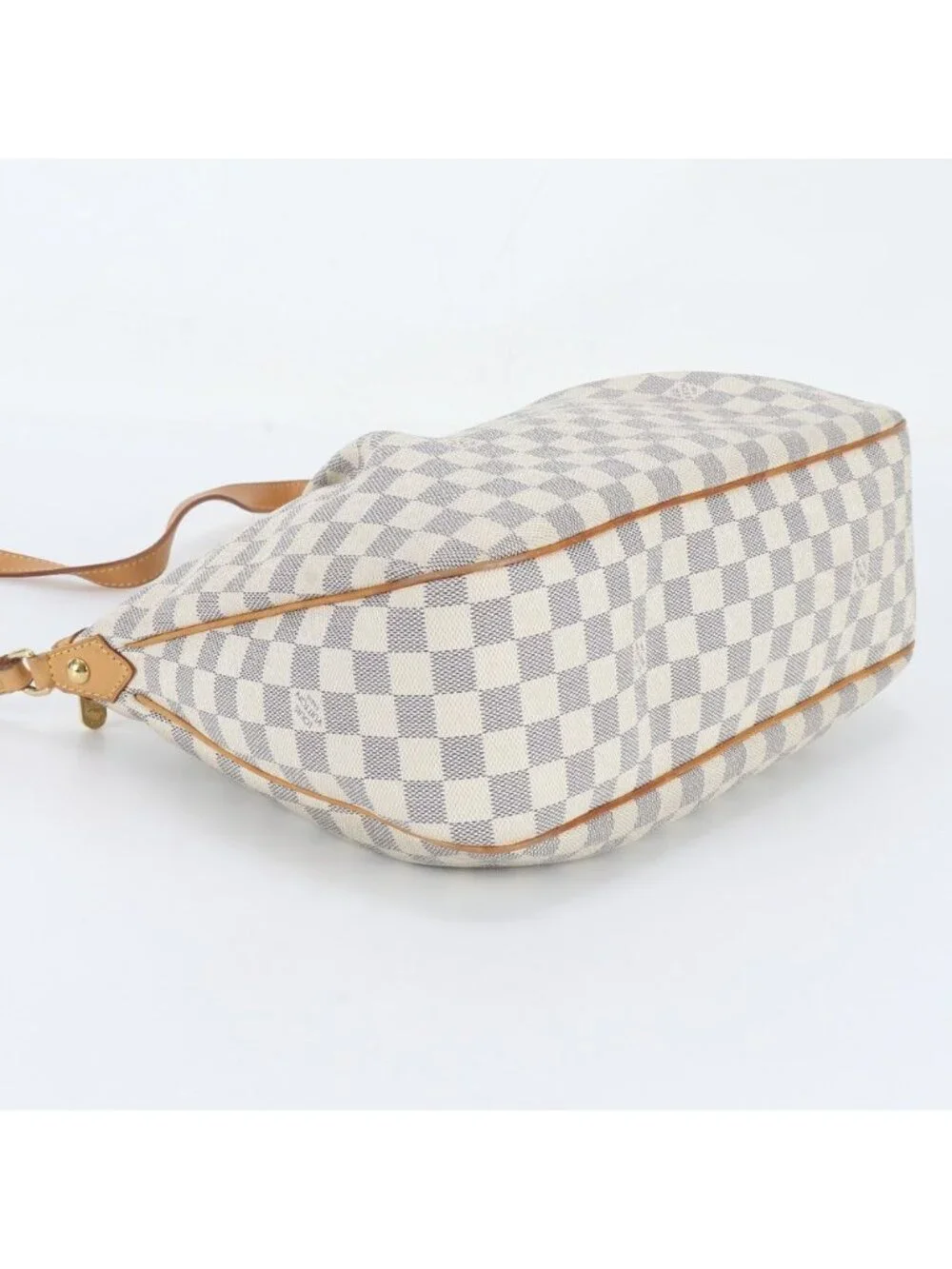 Louis Vuitton Damier Azur Syracuse MM Leather Shoulder Bag Crossbody